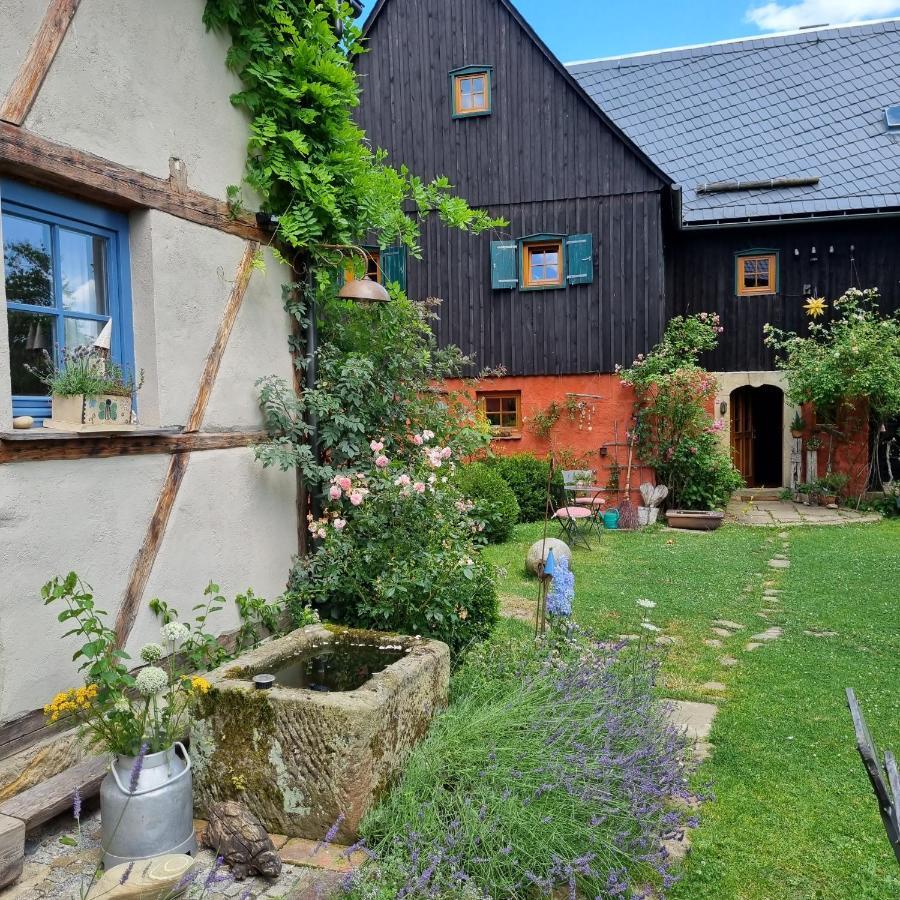 Ankommen, Wohlfuehlen Und Die Natur Geniessen Lichtenhain  Exterior foto
